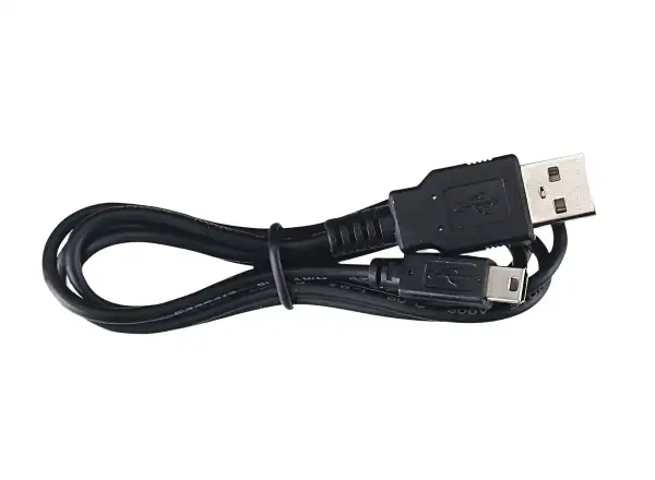 Kábel Lezyne Micro USB čierny