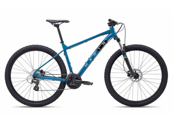 Horský bicykel Marin Bolinas Ridge 2 29" modrý/čierny/zelený/šedý