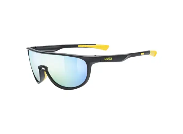 Detské slnečné okuliare Uvex Sportstyle 515 Black Matt/Mirror Yellow