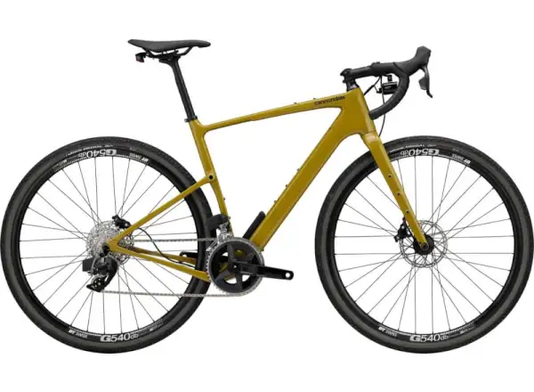 Cannondale Topstone Carbon Rival AXS gravel kolo Olive Green