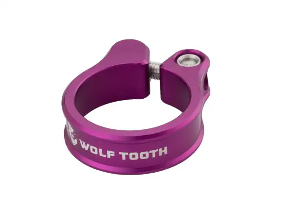 Sedlová objímka WOLF TOOTH 39,7 mm fialová