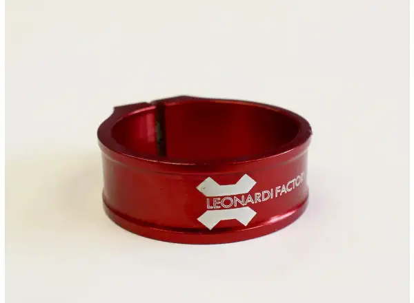 Leonardi Factory Collarino Reggisella podsedlová objímka 34,9 mm červená