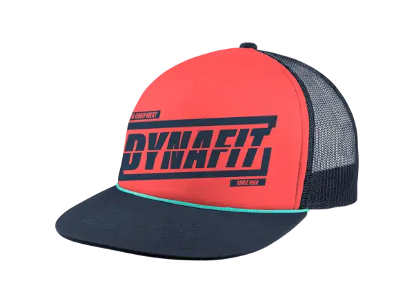 Dynafit Graphic Trucker cap hot coral