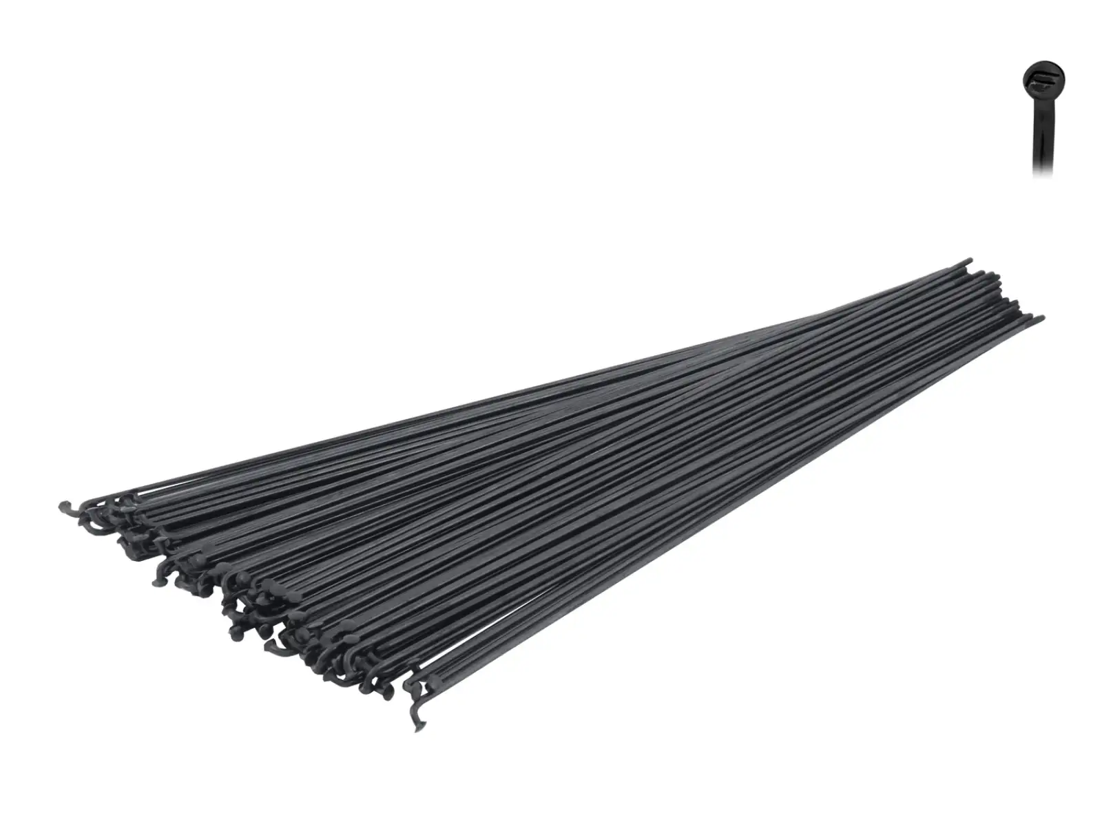 Silový drôt z nehrdzavejúcej ocele čiernej farby