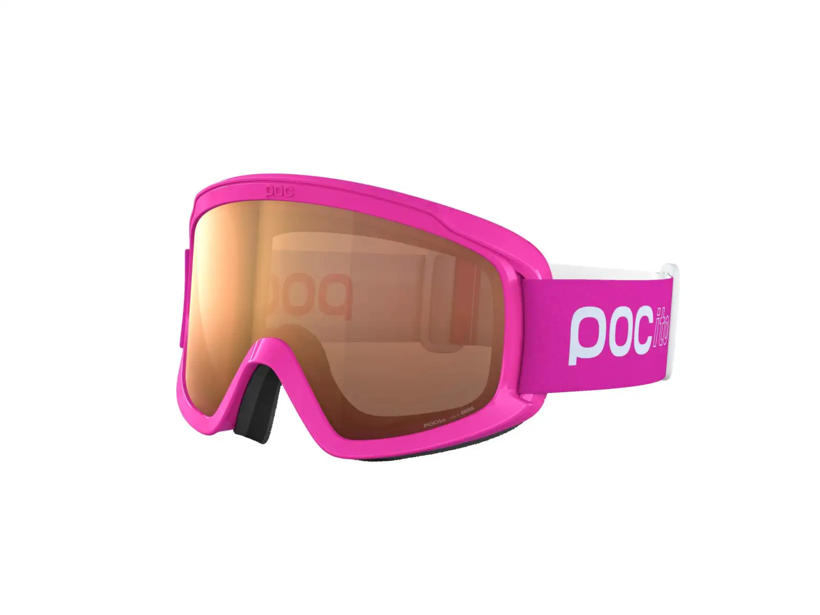 Detské zjazdové okuliare POCito Opsin Fluorescent Pink veľkosť. Uni