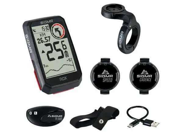 Sigma ROX 4.0 GPS počítač SET so senzormi čierny