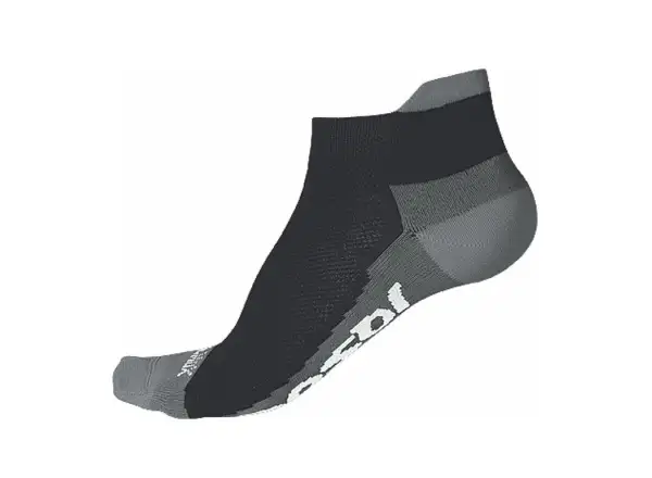 Ponožky Sensor Race Coolmax Invisible black/grey