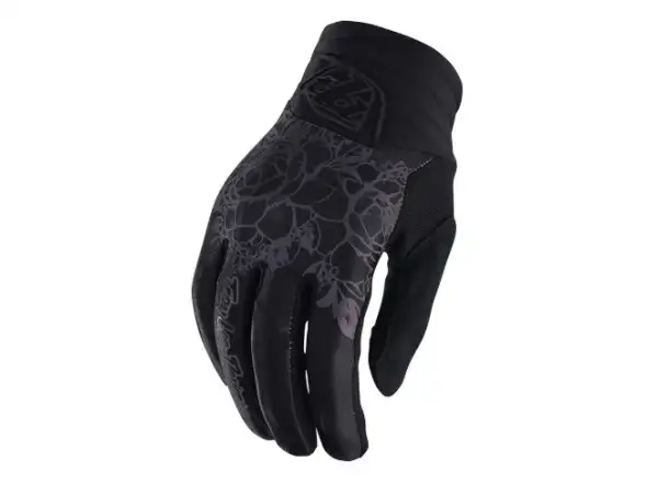 Dámske rukavice Troy Lee Designs Luxe Floral Black 2021