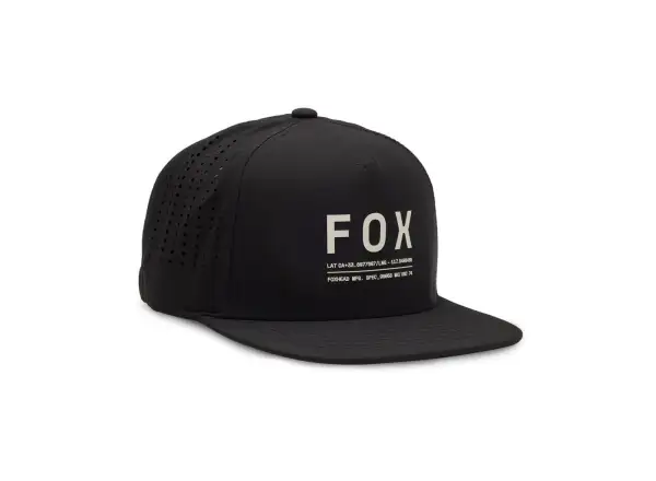 Fox Non Stop Tech Snapback pánska čiapka Black