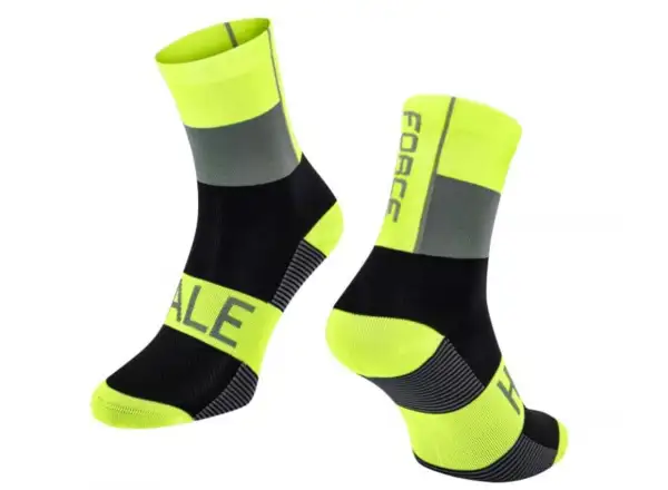 Ponožky Force Hale fluo/black/grey