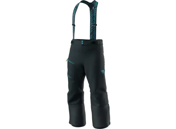 Detské nohavice Dynafit Youngstar 3L s čučoriedkovou/búrkovou modrou čipkou