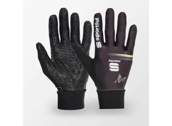 Dámske rukavice Sportful Lycra Chicco Black