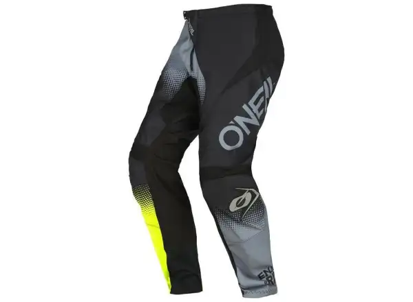 ONeal Element Racewear V.22 Pánske nohavice Black/Grey/Yellow