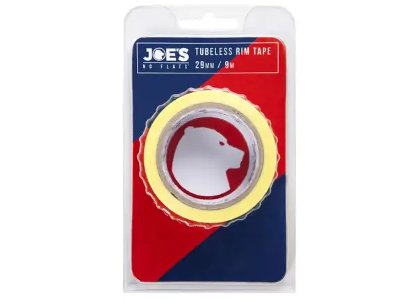 Joes Tubeless Yellow Rim Tape 9 m X 29 mm bezdušová páska do ráfku