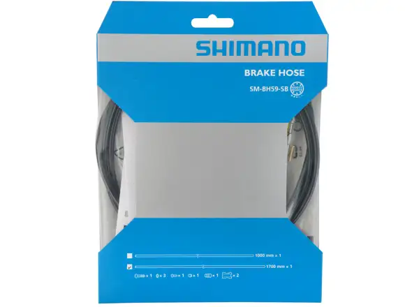 Shimano SM-BH59-SB brzdová hadica zadná čierna 1700 mm