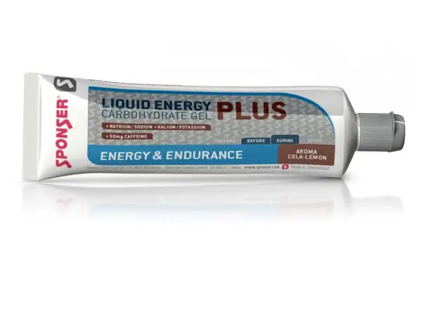 Sponzor Liquid Energy Plus energetický gél s kofeínom cola-lemon 70 g