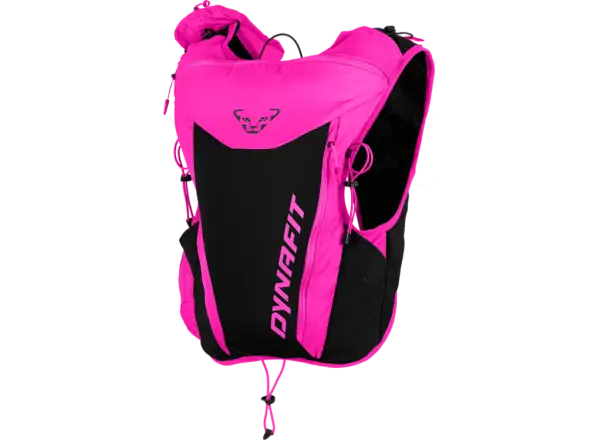 Dynafit Alpine 12 bežecká vesta 12 l Pink Glo/Black Out