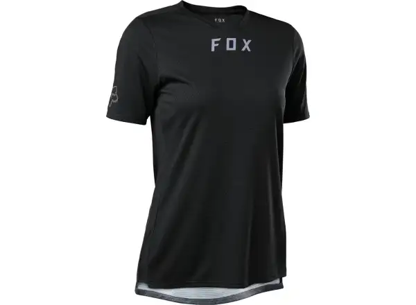 Fox Defend Dámske tričko s krátkym rukávom Black