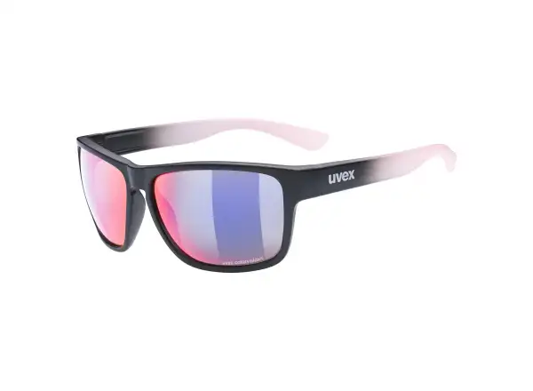Slnečné okuliare Uvex LGL 36 CV čierna matná/ružová 2021
