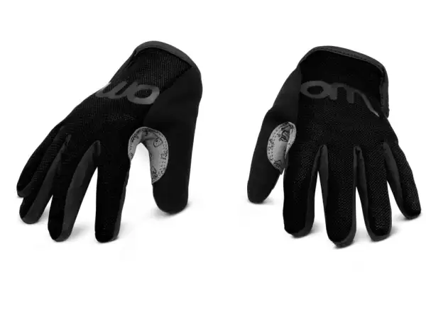 Detské rukavice Woom 6 čierne veľkosť 6 (13,5 cm)