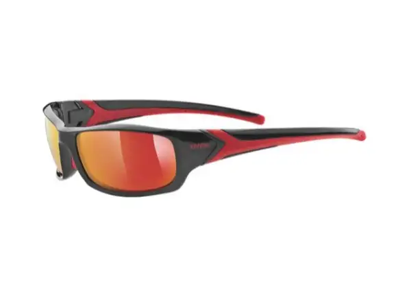 Slnečné okuliare Uvex Sportstyle 211 black red/mir red