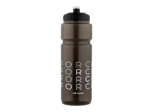Cyklistická fľaša Force Enjoy 750 ml priehľadná čierna/biela