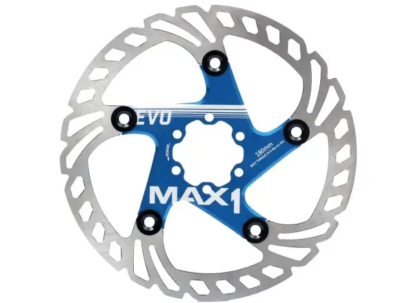 MAX1 Evo brzdový kotouč 180 mm modrý
