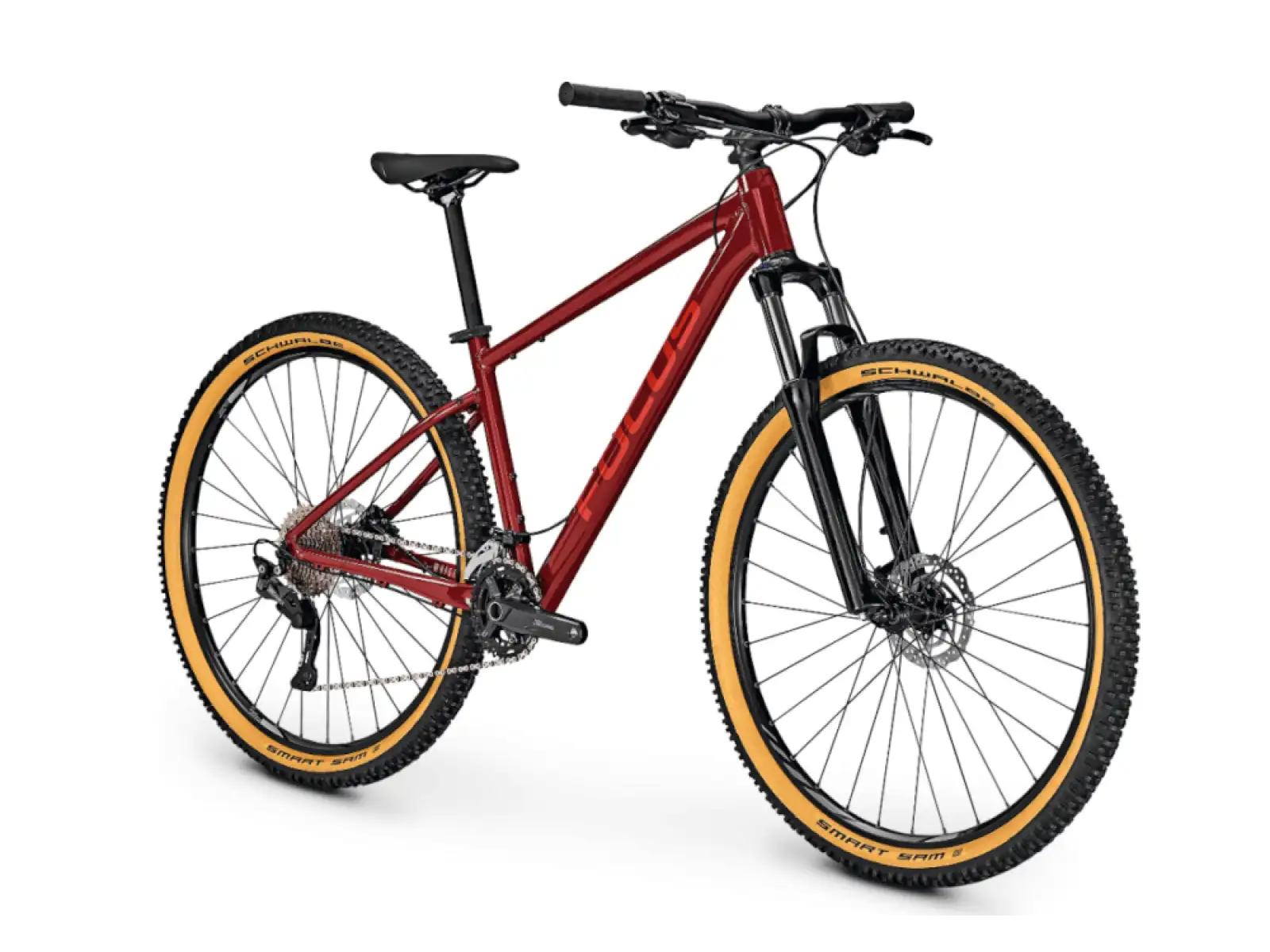 Horský bicykel Focus Whistler 3.7 DI Rust Red veľ. XS