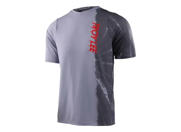 Troy Lee Designs Skyline Air Half Dye Pánske tričko s krátkym rukávom Cement