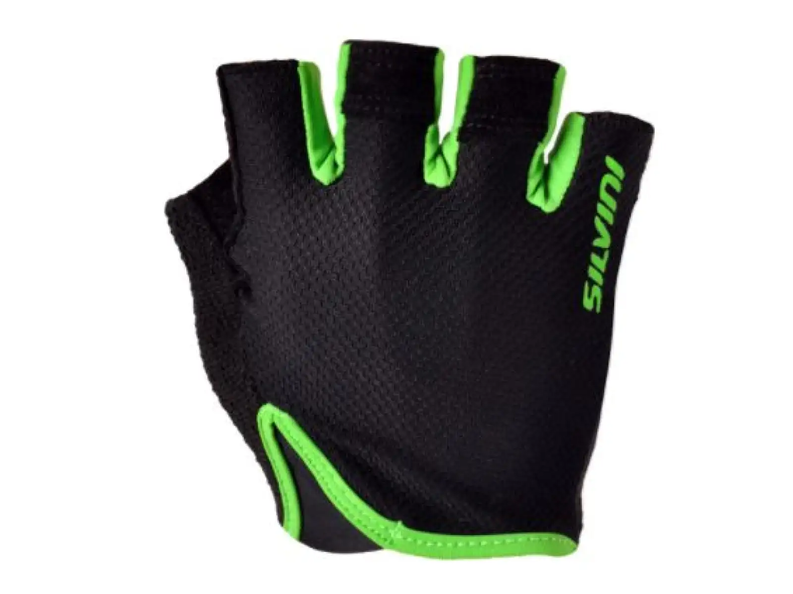 Silvini Grue pánske rukavice čierno-zelené