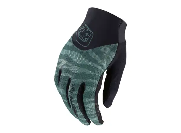 Dámske rukavice Troy Lee Designs Ace 2.0 Tiger Steel Green