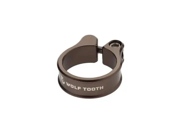Sedlová objímka Wolf Tooth 34,9 mm espresso