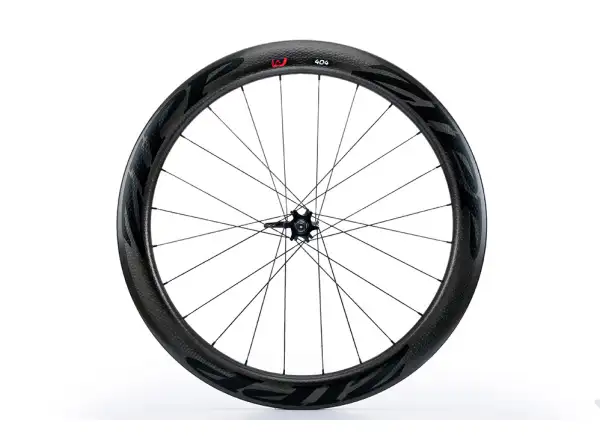 Zipp 404 Firecrest Carbon Disc predné koleso galuskový čierny povlak