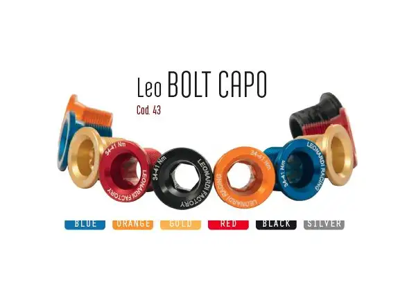 Leonardi Factory Bolt Capo Bolts Crank Gold