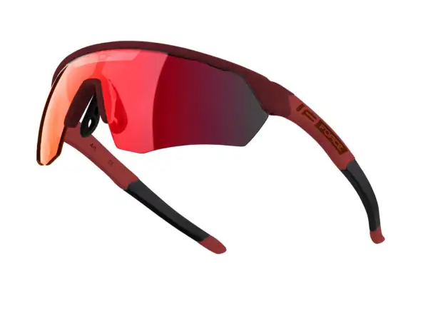 Cyklistické okuliare Force Enigma červené/červené polarizačné sklá
