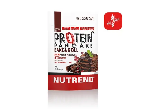 Nutrend Protein Pancake 750 g bez příchuti