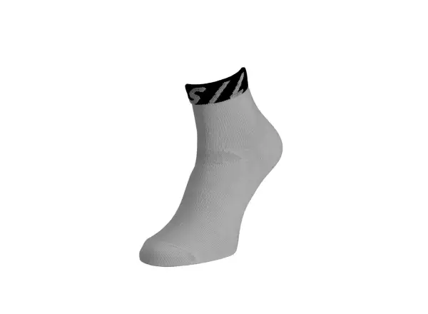 Silvini Airola ponožky biele/čierne