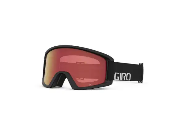 Pánske lyžiarske okuliare Giro Semi Black Wordmark/Amber Scarlet/Yellow