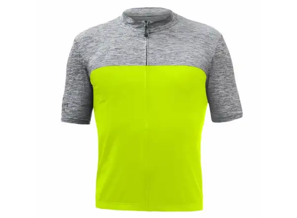 Sensor Cycling Motion pánsky dres s krátkym rukávom neon yellow/grey