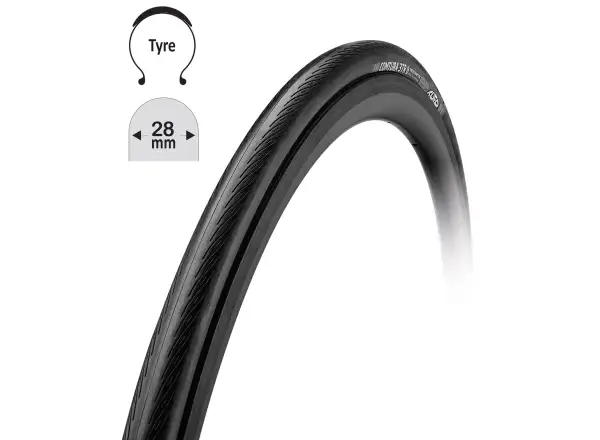 Tufo Comtura 3TR 28-622 cestná pneumatika Kevlar čierna