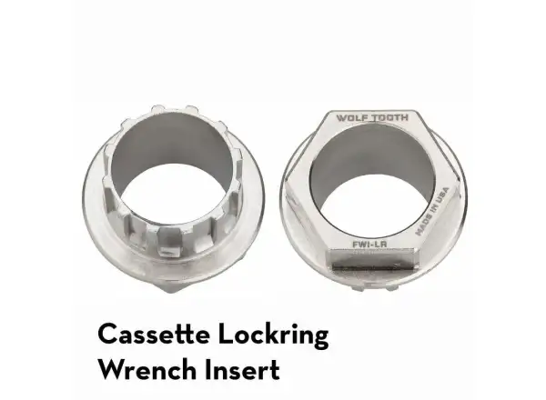 Nástroj na vkladanie plochých kľúčov Wolf Tooth Lock Ring
