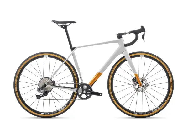 Štrkovací bicykel Superior X-Road Team Issue Di2 GR Gloss Grey/Copper