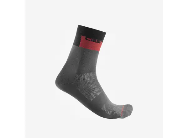 Ponožky Castelli Blocco 15 Dark Grey