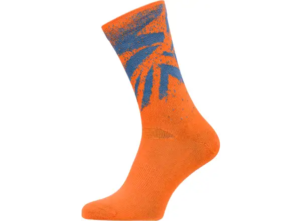 Silvini Nereto ponožky oranžová/modrá