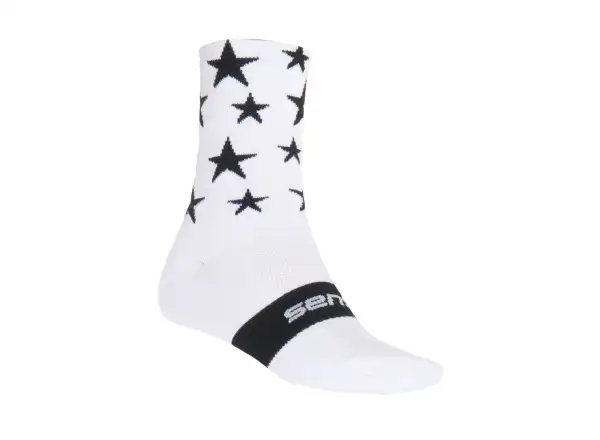 Ponožky Sensor Stars biele/čierne