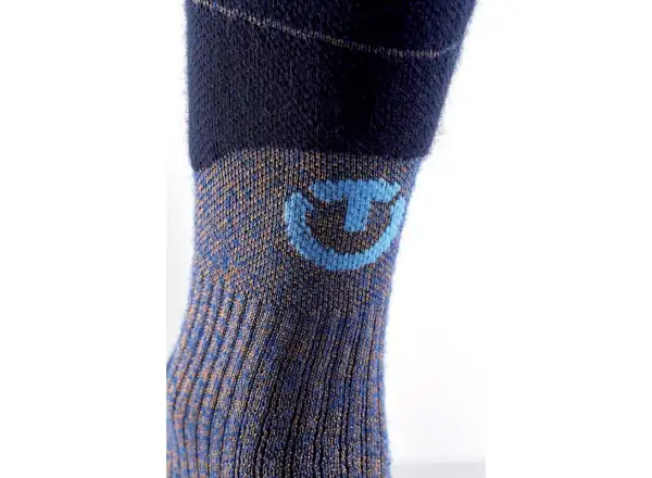 Thermic Ski Merino Reflector pánske ponožky blue/gold