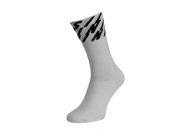 Silvini Oglio ponožky biele/čierne