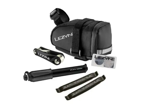 Sedlová brašna Lezyne M Caddy Sport Kit čierna