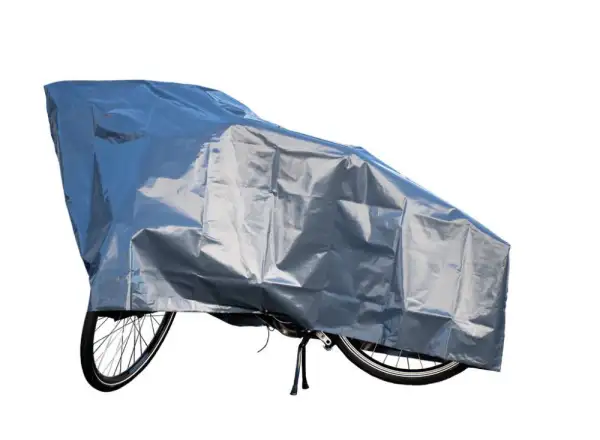 XLC VG-G02 ochranná plachta na bicykel s očkami a popruhmi 200x100 cm sivá