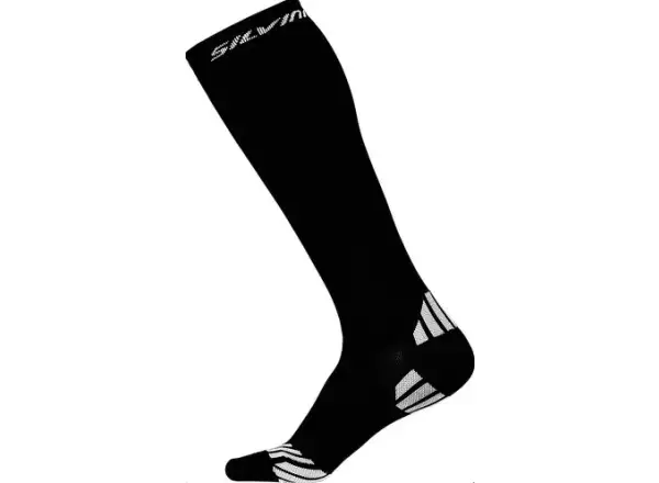 Silvini Casalone kompresní ponožky černá
